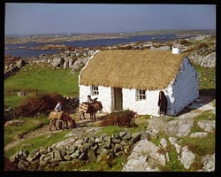 Thatched Cottage, Connemara, Co Galway by John Hinde