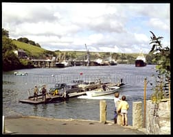 Bodinick Ferry, Fowey, Cornwall by Elmar Ludwig