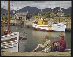 Annalong Harbour, Co Down, N Ireland by John Hinde