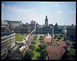 George Square, Glasgow, Scotland by Edmund Nagele