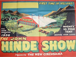 The John Hinde Show poster circa 1954 The John Hinde Show poster - John Hinde's Circus