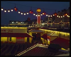 Evening at the Lido, Cliftonville, Margate by Elmar Ludwig Evening at the Lido, Cliftonville, Margate by Elmar Ludwig