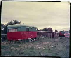 The John Hinde Show caravan from the circus, 1954-56 The John Hinde Show caravan from the circus