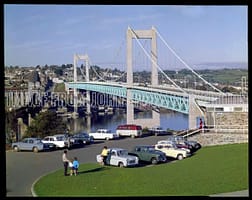 Tamar Bridge, Plymouth, Devon by Elmar Ludwig