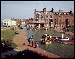 The Boating Lake, Cromer, Norfolk by Edmund Nagele